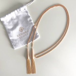 Kendra Scott Phara Necklace in Rose Gold